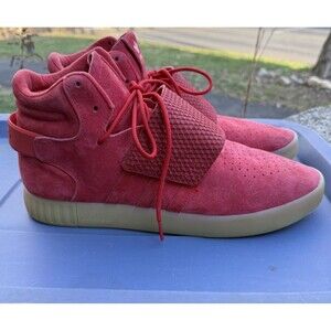 Size  13 - adidas Tubular Invader Strap Red. No Box